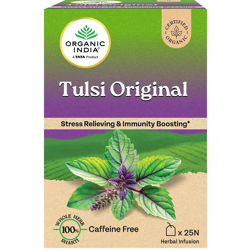 Organic India Tulsi Original 25 Tea Bags - Distacart