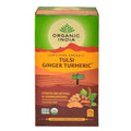 Organic India Tulsi Ginger Turmeric 25 Tea Bags - Distacart