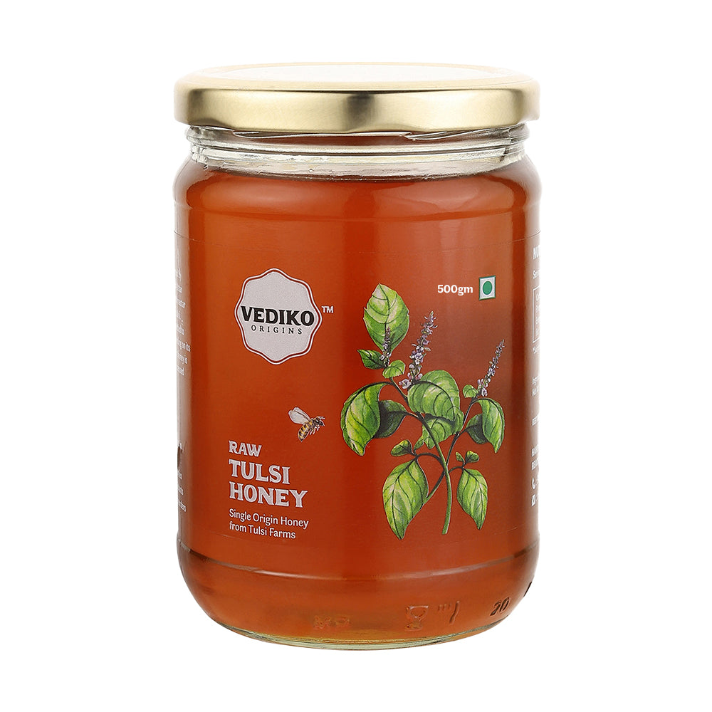 Vediko Origins Raw Tulsi Honey - Distacart