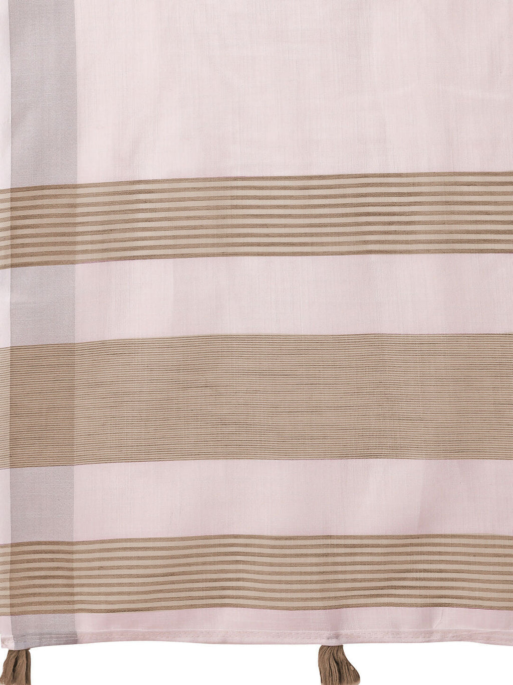 Shree Shyam Fashion The White Loom White Linen Cotton Saree