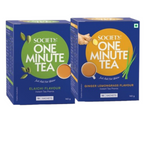 Society OMT Elaichi & OMT Ginger Lemongrass Flavour Tea Premix Combo - Distacart