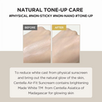 SKIN1004 Madagascar Centella Air-Fit All Skin Type Suncream Plus, Spf50+ Pa++++