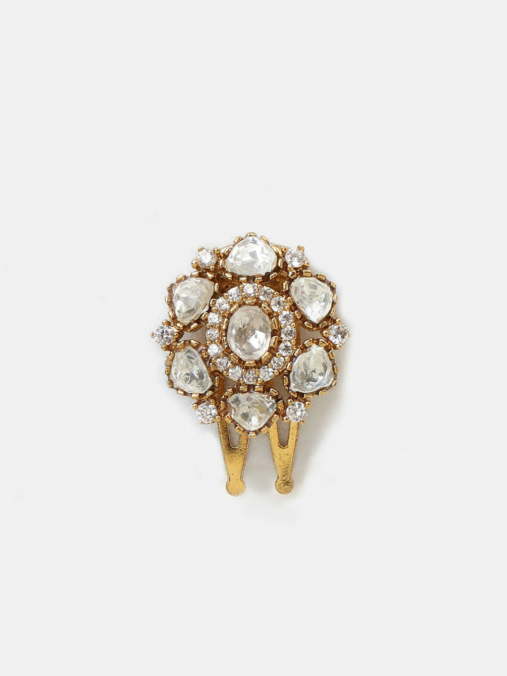 Ruby Raang Crown Leaf Hair Pin