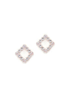 stone stud (Rose gold) - Ruby Raang - Distacart