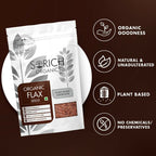 Sorich Organics Flax Seeds - Alsi Seeds - Distacart