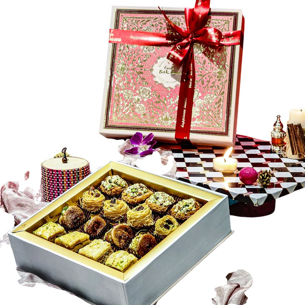 Gwalia Sweets Baklawa Royal Festive Box - Distacart