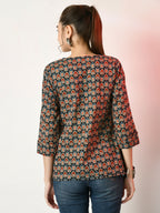Myshka Women's Multi Printed Top