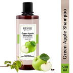 Richfeel Green Apple Shampoo For Dry Damaged Hair - Nourishes Scalp Promotes Shine & Smoothness