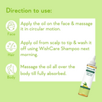 WishCare100% Pure Premium Cold Pressed Olive Oil For Hair & Skin