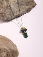 Women's Silver-Plated Necklace - Ruby Raang - Distacart