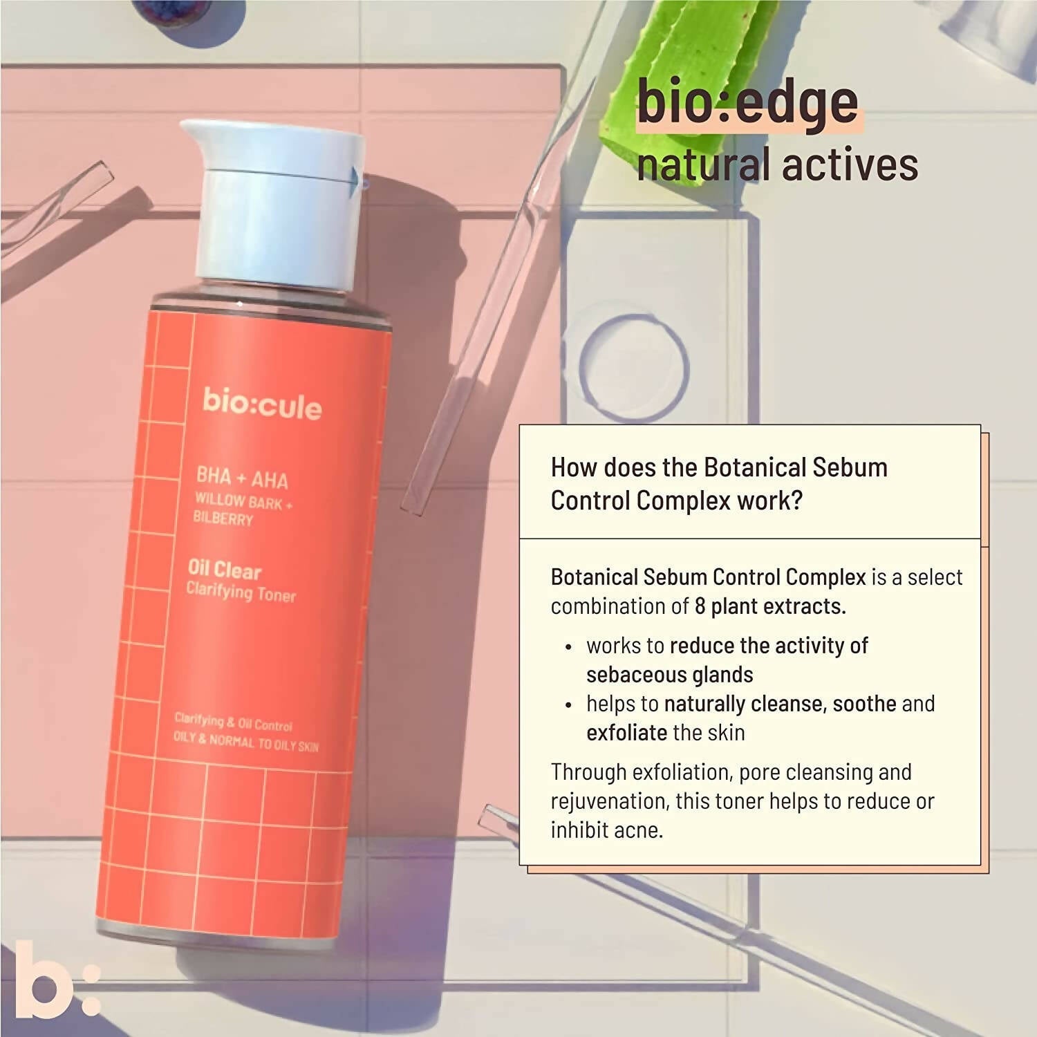 Biocule Oil Clear Clarifying Toner - Distacart