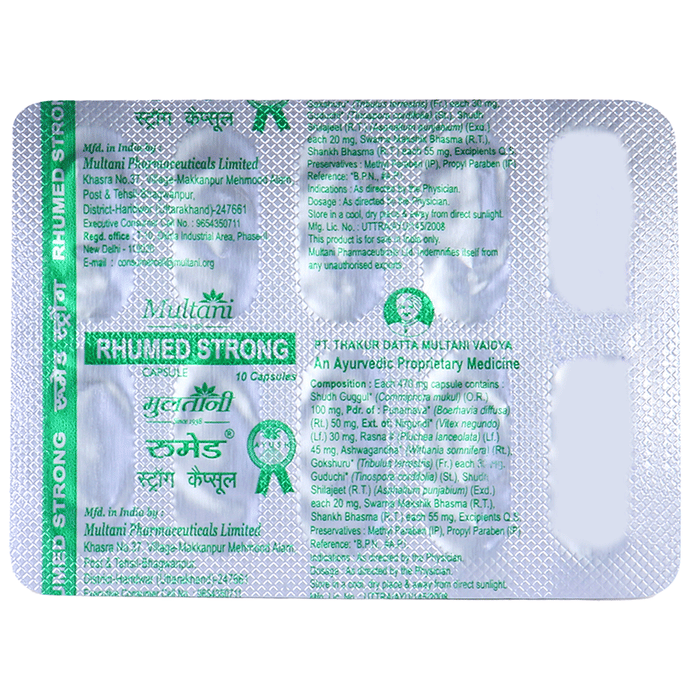 Multani Rhumed Strong Capsule