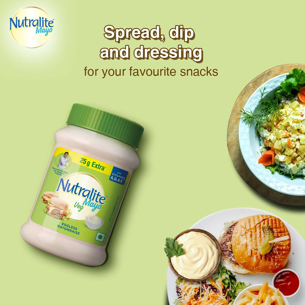 Nutralite Veg Mayo|Eggless Mayonnaise