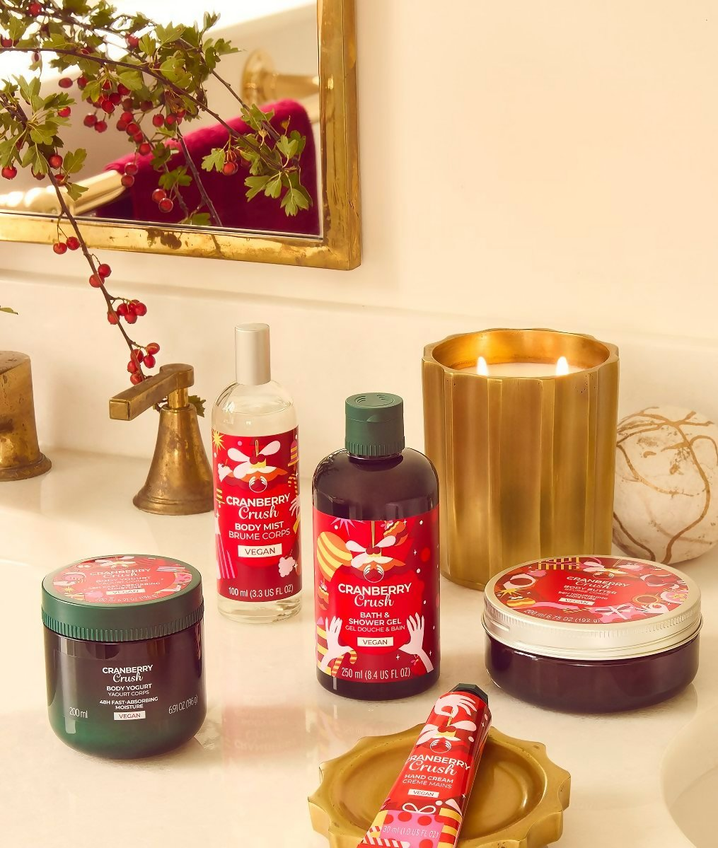The Body Shop Cranberry Crush Bath & Shower Gel