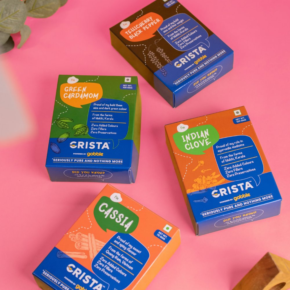 Crista Spices Earthy Spice Potli - Pink - Distacart