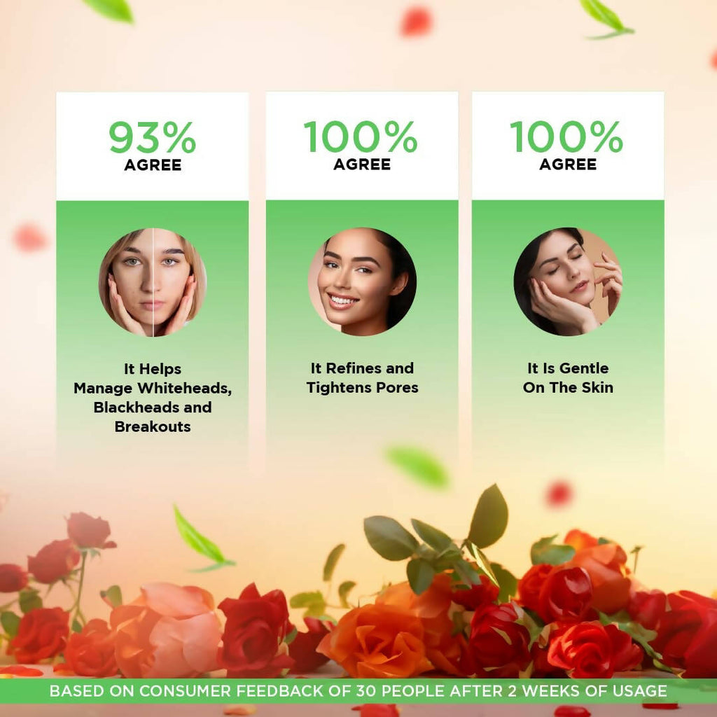 Dabur Gulabari Rose Oil & Tea Tree Face Toner Mist & Rose Water - Distacart