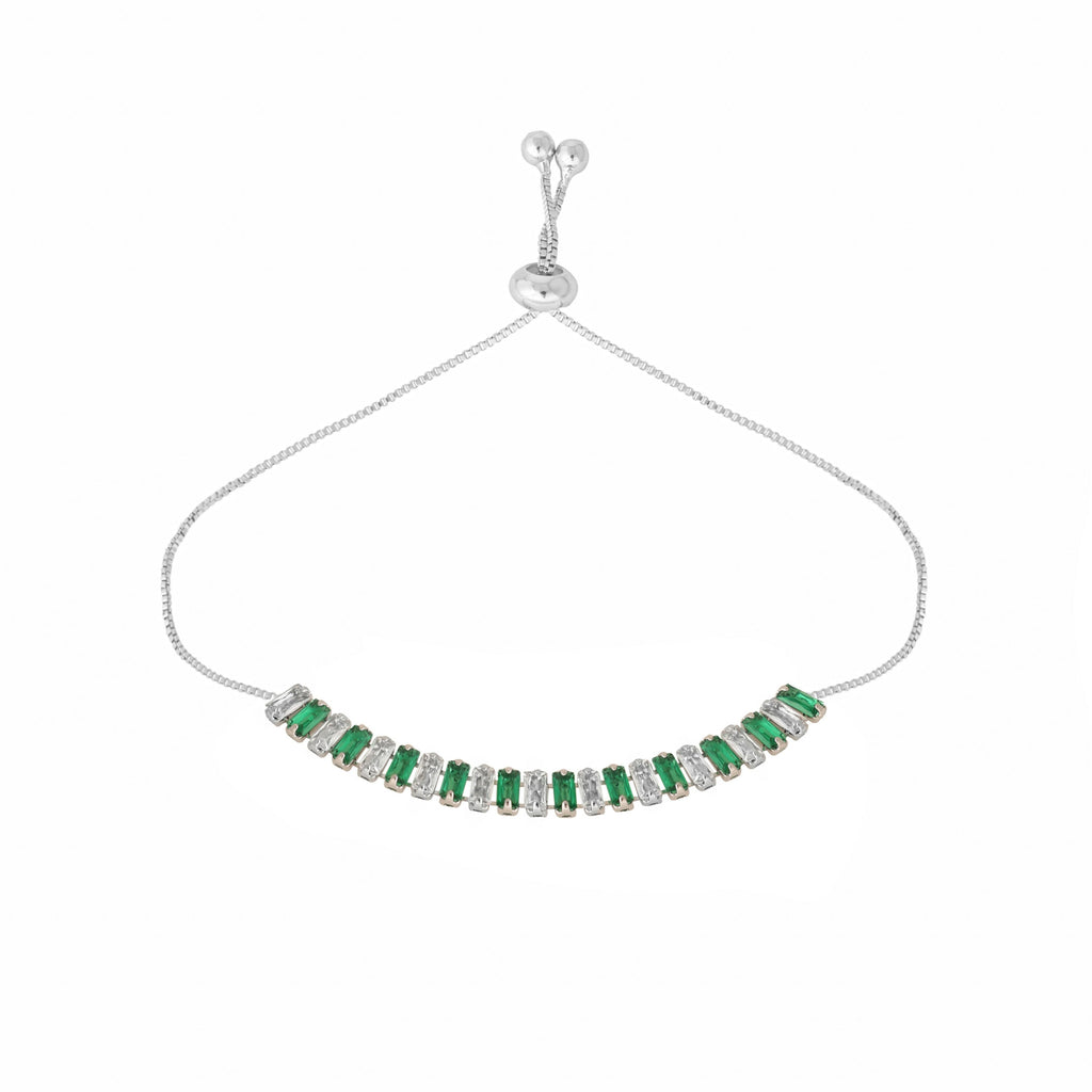 Nuyug Green Emerald Radiance Anti Tarnish Bracelet - Distacart