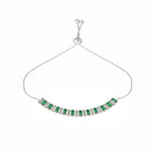 Nuyug Green Emerald Radiance Anti Tarnish Bracelet - Distacart