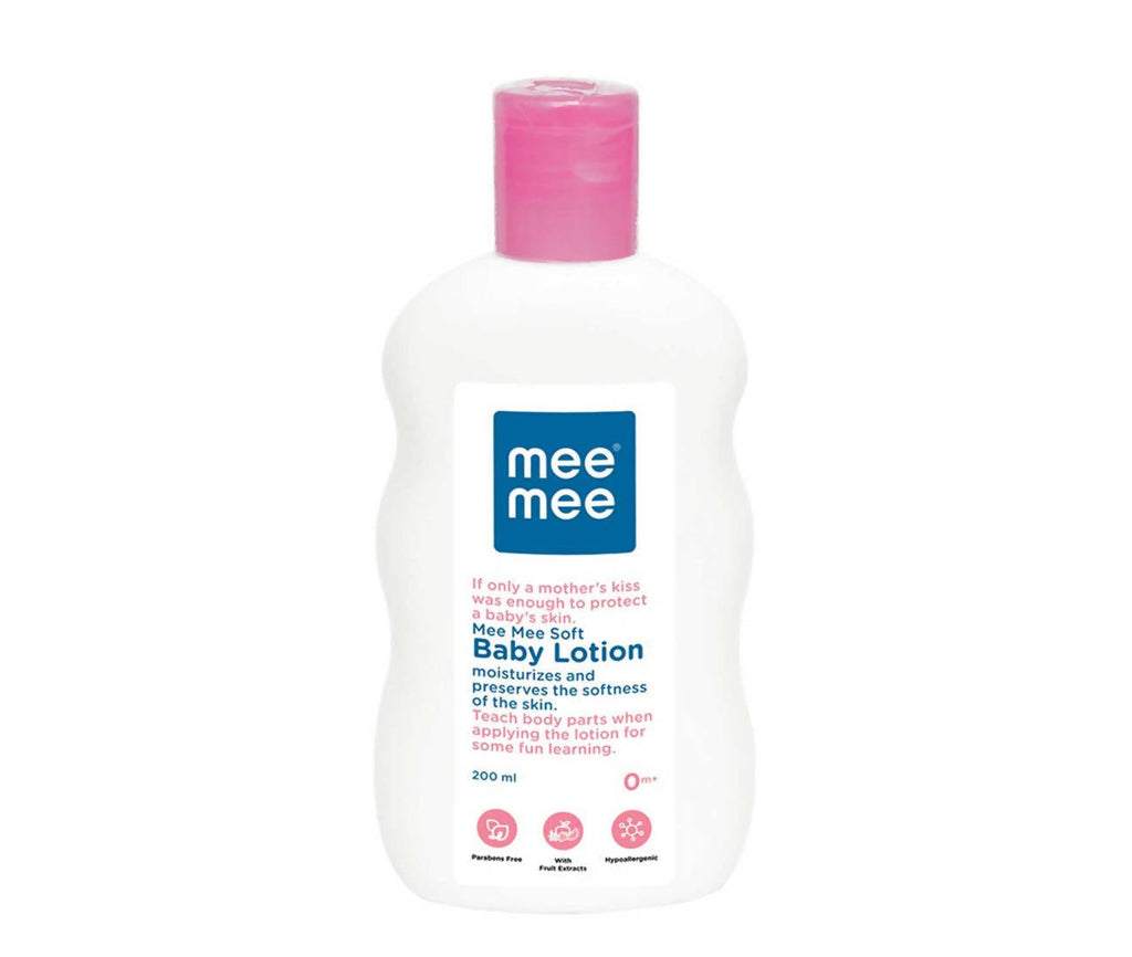 Mee Mee Soft Baby Lotion For 24Hrs Moisturization With Chamomile & Fruit Extracts