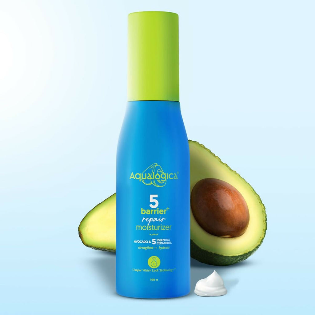 Aqualogica 5 Barrier+ Repair Moisturizer with Avocado & 5 Essential Ceramides - Limited Time Offer