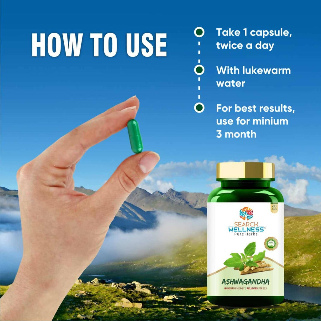 Search Wellness Ashwagandha Capsules - Distacart