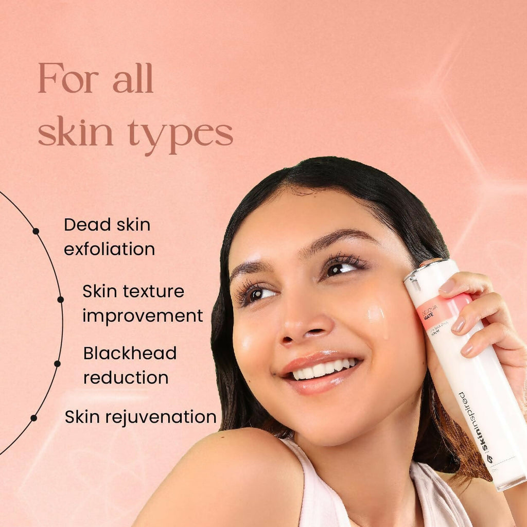 SkinInspired AHA+BHA+PHA Lactic Acid + 2% Salicylic Acid Face Serum