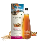 Wellwith Sea Buckthorn Femwin (Femwell) Ayurvedic Juice - Distacart