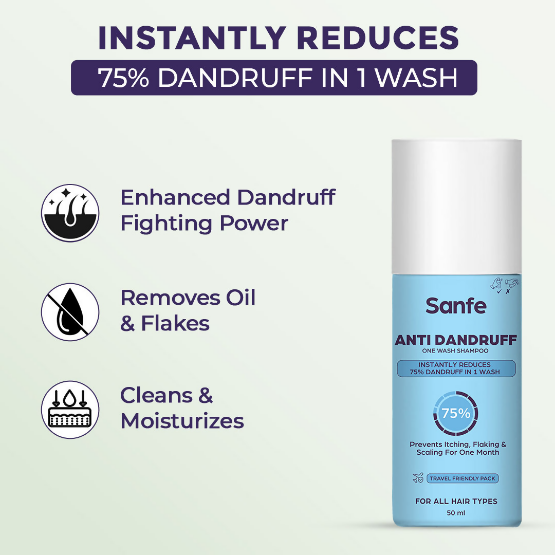 Sanfe Anti Dandruff One Wash Shampoo