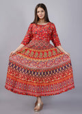 Vamika Multicolor Cotton Printed Party/Casual Wear Kurti (GAM26K)