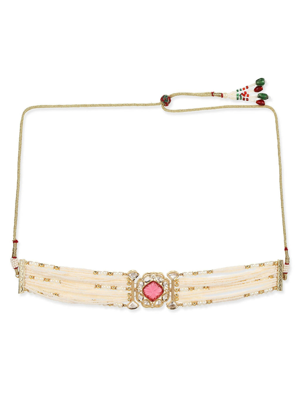 Women's Gold-Plated Necklace - Ruby Raang - Distacart