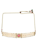 Women's Gold-Plated Necklace - Ruby Raang - Distacart