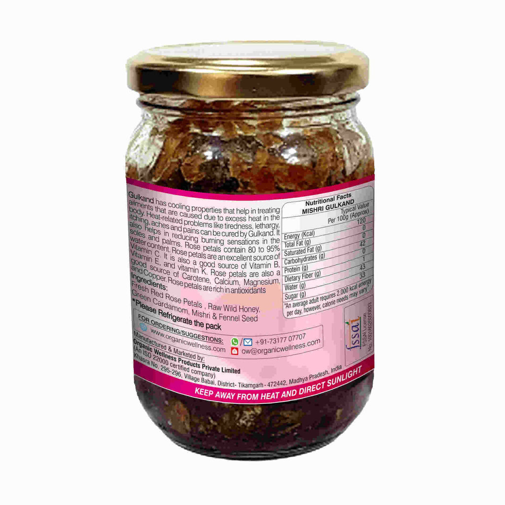 Organic Wellness Mishri Gulkand - Distacart