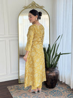 The52 Women's Beautiful Rayon Fabric Printed Work A-Line Kurta Pant and Dupatta Set - Distacart
