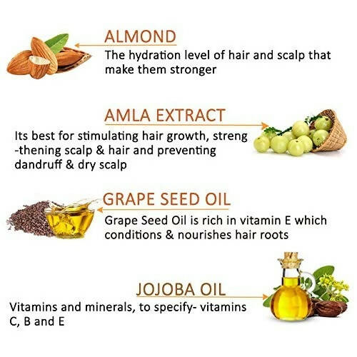 NutriGlow Advanced Organics Dry and Damage Repair Hair Growth Vitalizer