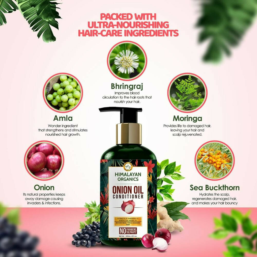 Himalayan Organics Onion Oil Conditioner