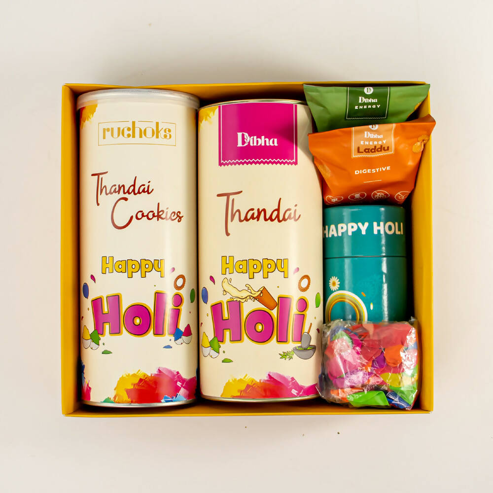 Dibha Lovely Holi Gift Hamper Box