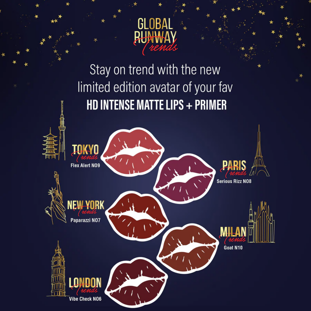 Faces Canada Ultime Pro HD Intense Matte Lips + Primer - Flex Alert N09