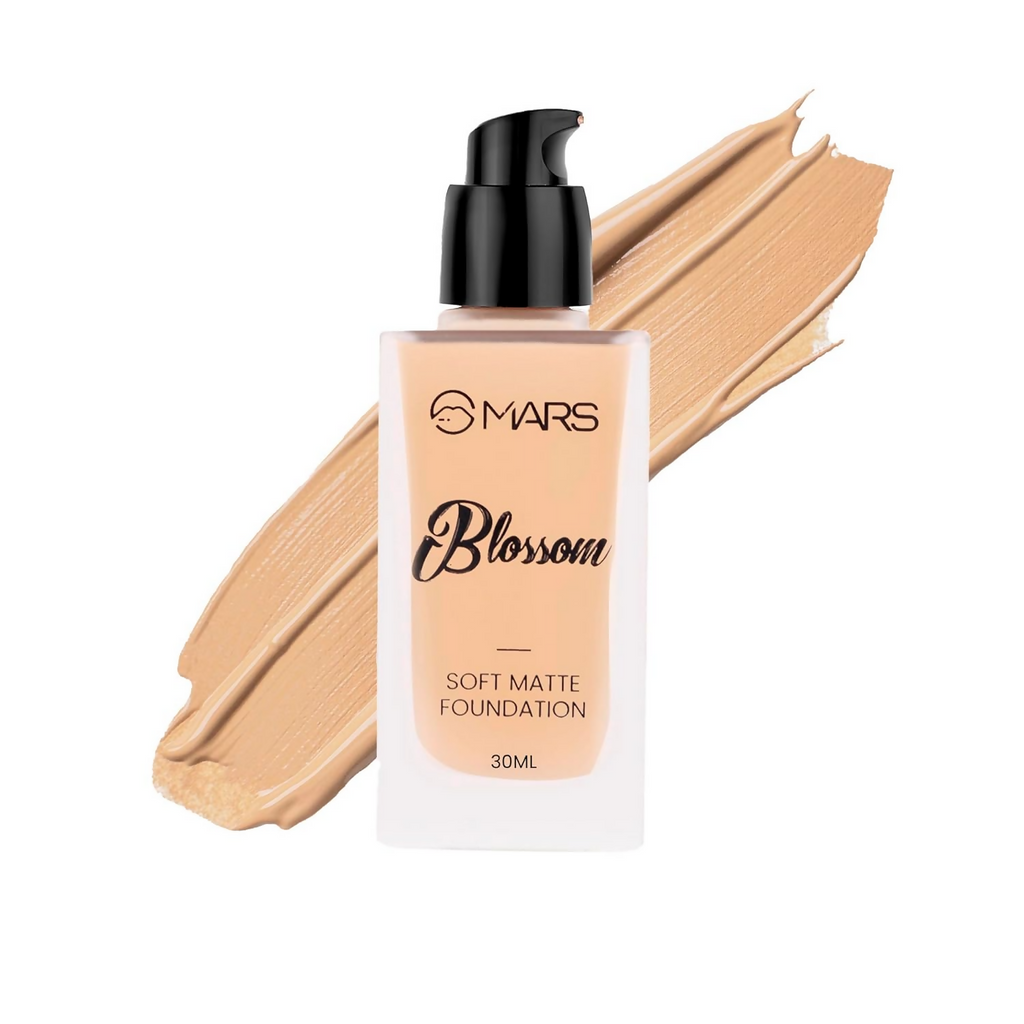 MARS Cosmetics Blossom Soft Matte Full Coverage Foundation - 03 Warm Nude