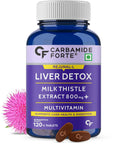 Carbamide Forte Liver Detox Tablets with Milk Thistle Extract - Distacart