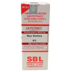 SBL Homeopathy Nux Vomica Globules - LM Potency