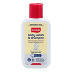 LuvLap Baby Wash & Shampoo with Chamomile, Milk Protein, Oatmeal & Shea Butter