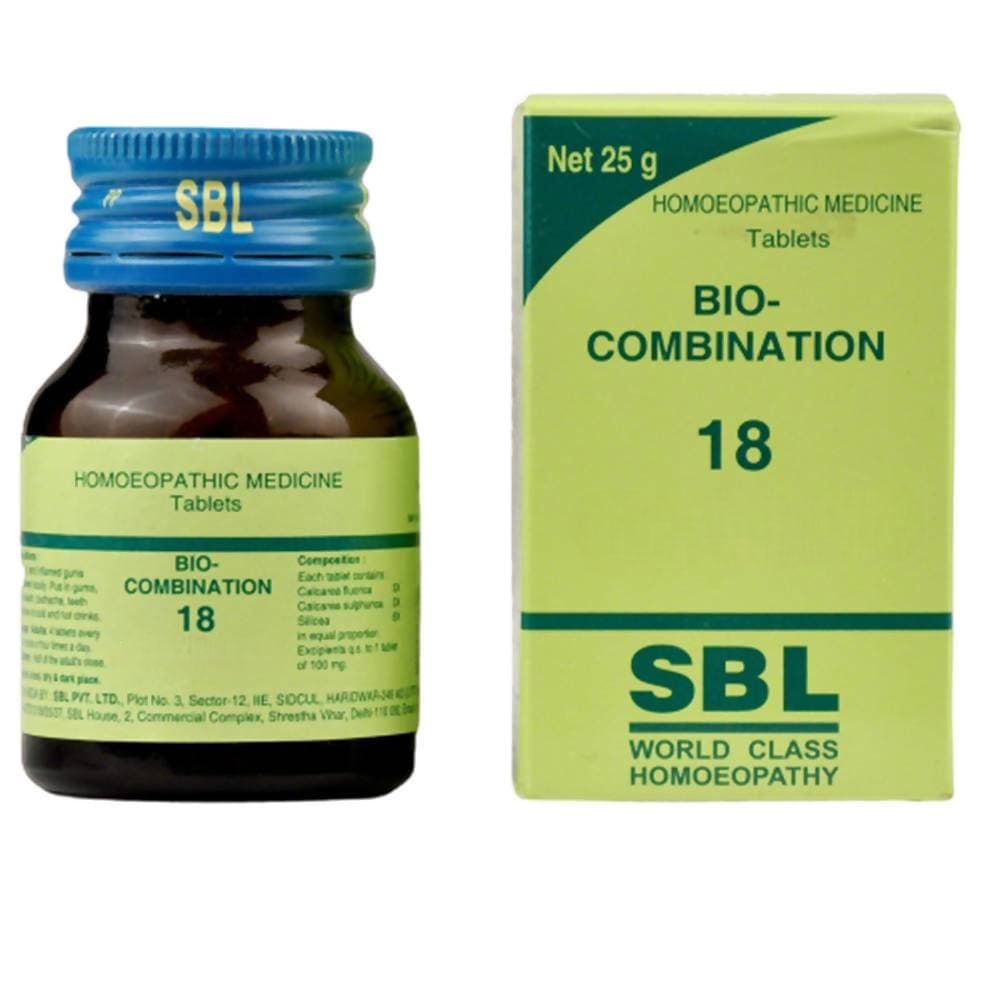 SBL Homeopathy Bio-Combination 18 Tablet - Distacart