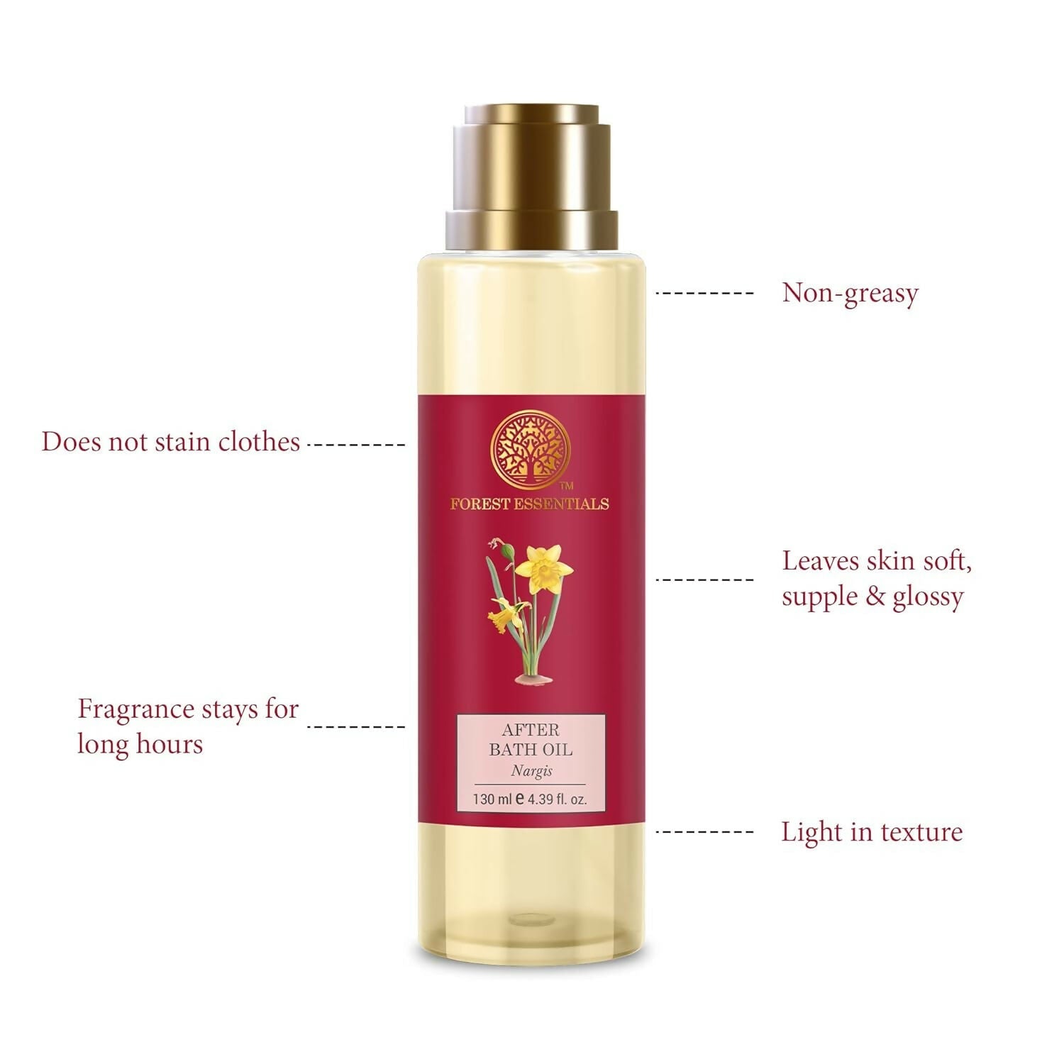Forest Essentials After Bath Oil Nargis - Distacart