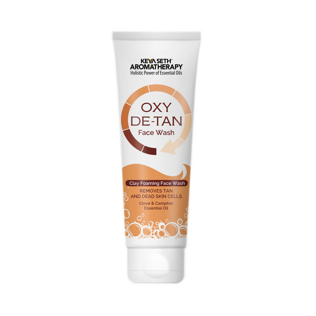 Keya Seth Aromatherapy Oxy De Tan Clay Foaming Face Wash