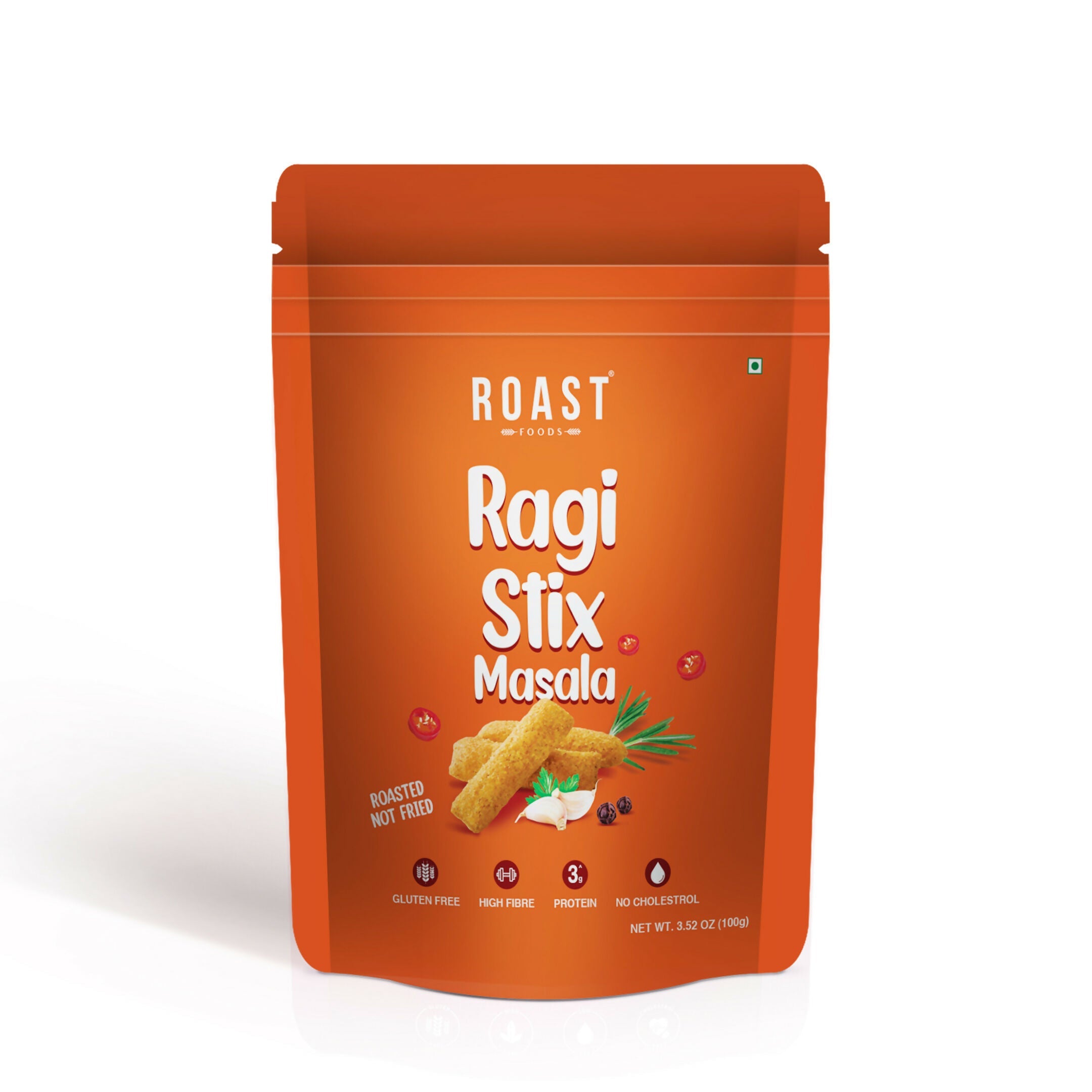Roast Foods Ragi Stix Masala - Distacart