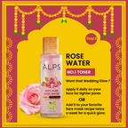 Alps Goodness Bridal Glow Kit (Beetroot Powder, Rose Water, Rosemary Water, Gold Facial Kit & Shea Butter)