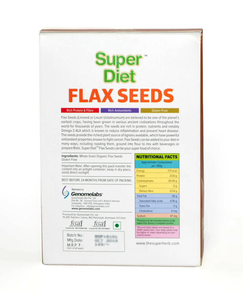Super Diet Flax Seeds - Distacart