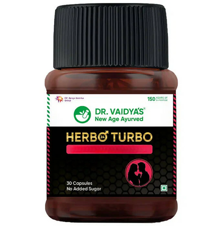 Dr. Vaidya's Herbo 24 Turbo Capsules