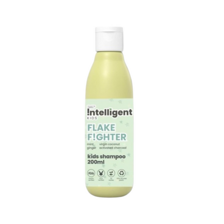TuCo Intelligent Kids Anti-Dandruff Shampoo With Wintergreen, Mint & Activated Charcoal, For Itchy Scalp & Rough Hair