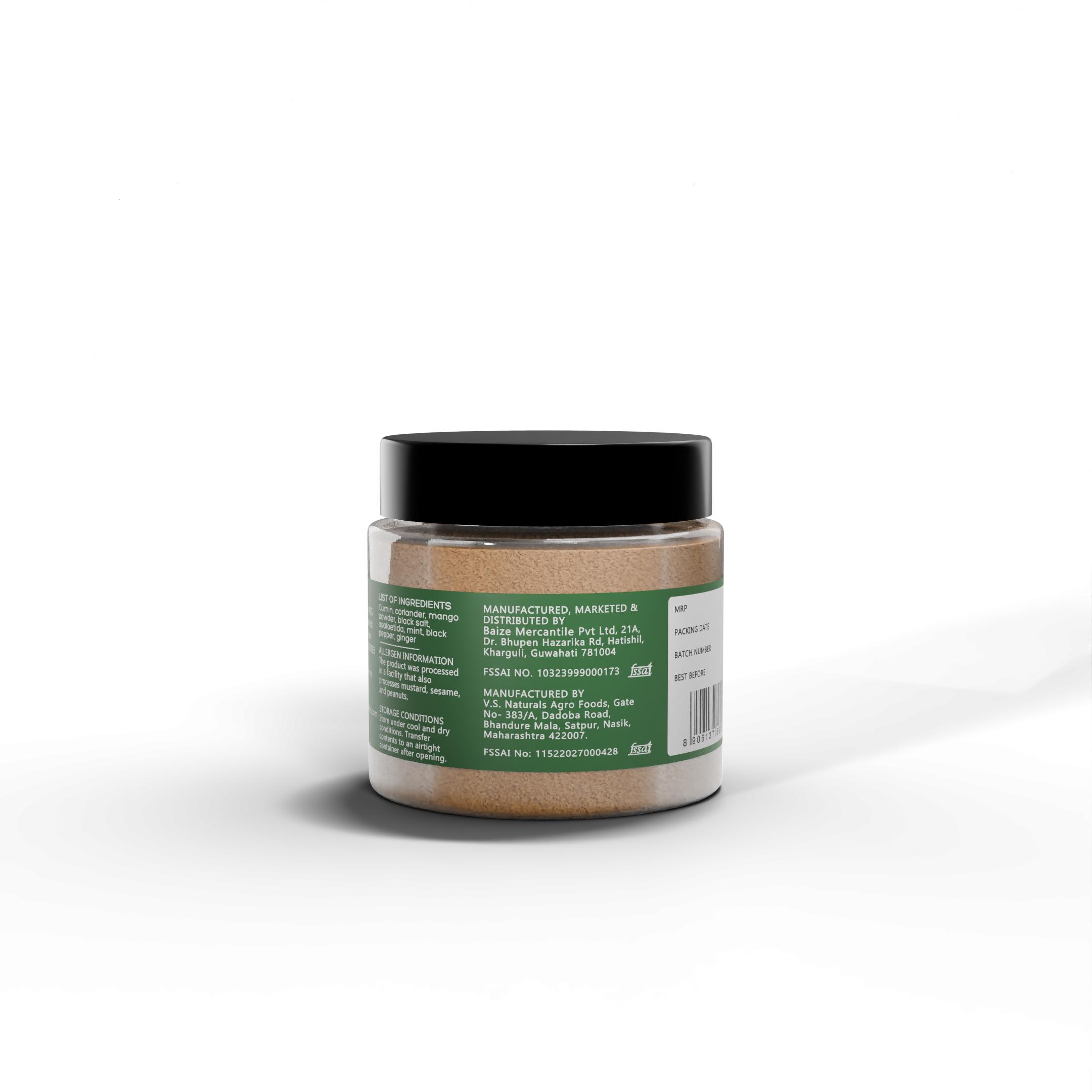 4 - Organic Chat Masala - 50g